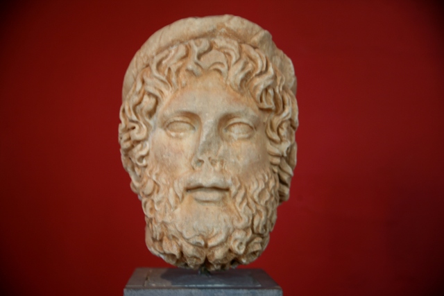 Sparta Archaeological Museum - Bearded man - 2nd Century AD 